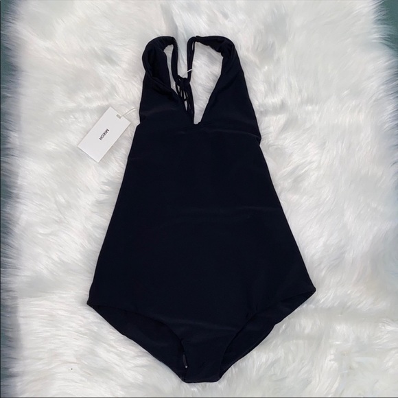 Mikoh Ipanema One Piece Swimsuit Black Sz Small - Picture 4 of 11